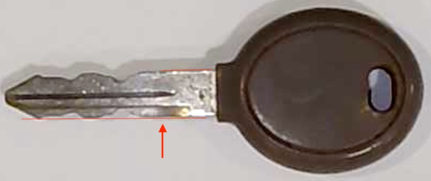 Scale key image to get cuts – Locksmith Lessons LLC